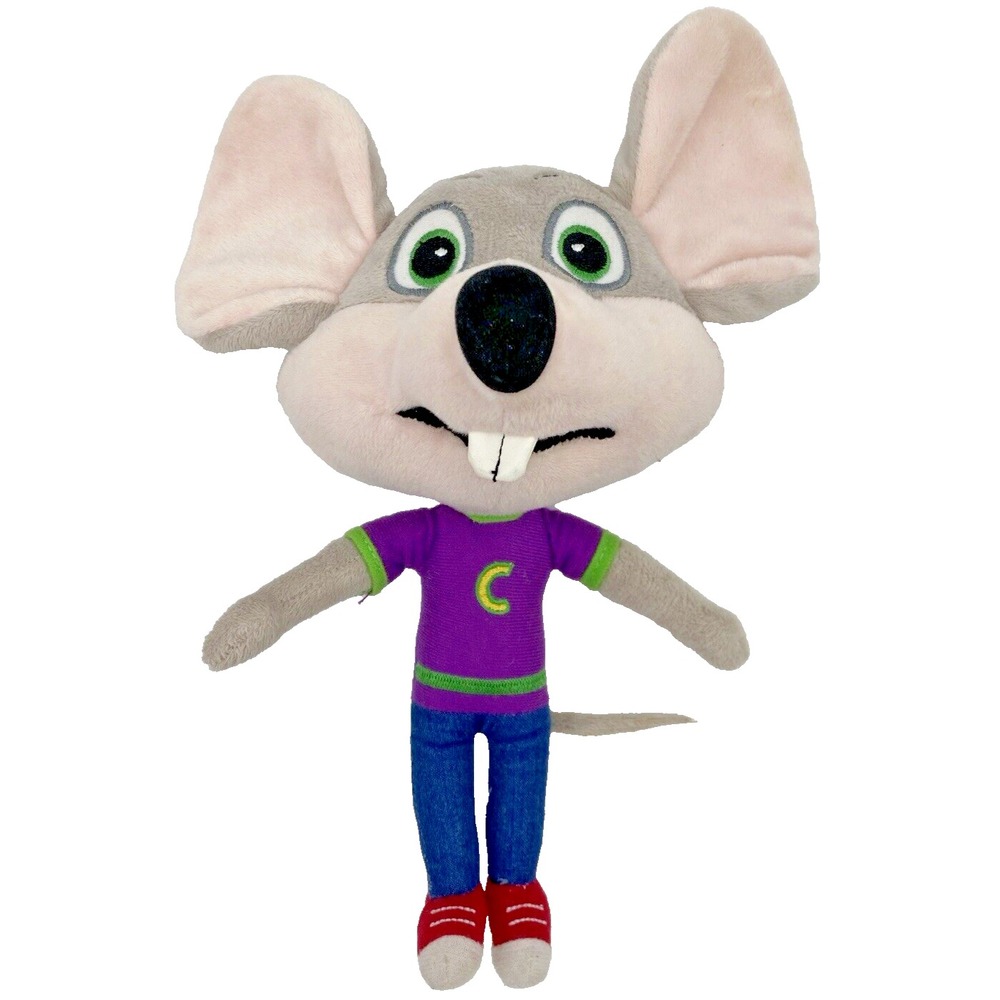 Chuck E Cheese Mouse Plush Mascot 12" Stuffed Animal Collectors Toy 2021